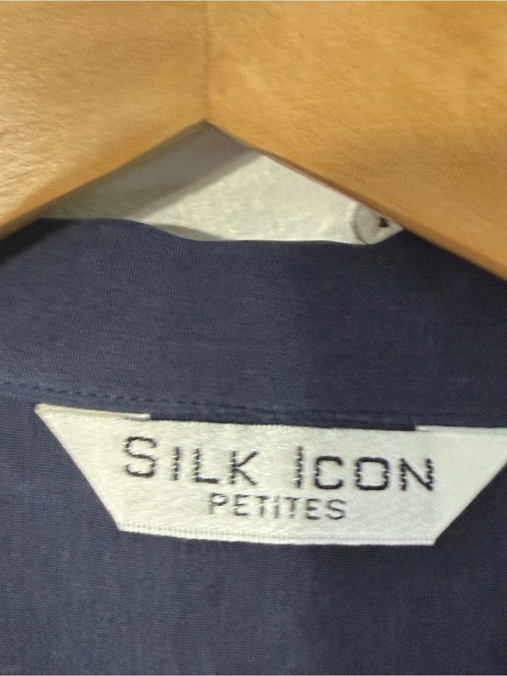 Silk Icon Sleeveless Button-Down Top in Dusty Blue MP - Picture 2 of 7